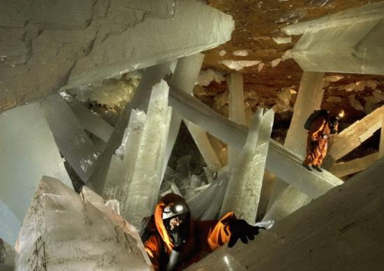хрустальная пещера в мексике